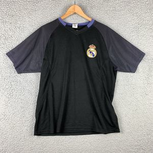 Real Madrid Jersey El‎ Pinguino Men’s Medium Black Shirt Football Soccer Spain